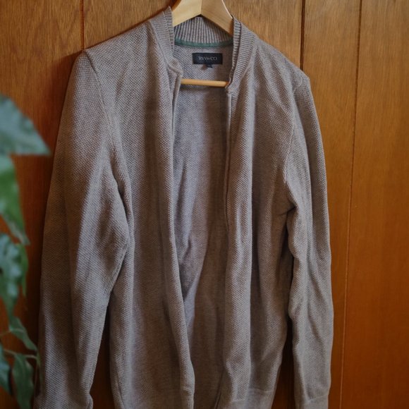 RW&CO Grey Cardigan Zip Up - M/M - Picture 3 of 3